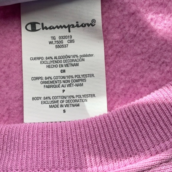 Champion Reverse Weave Sweatshirt Ladies Size S - Picture 5 of 6